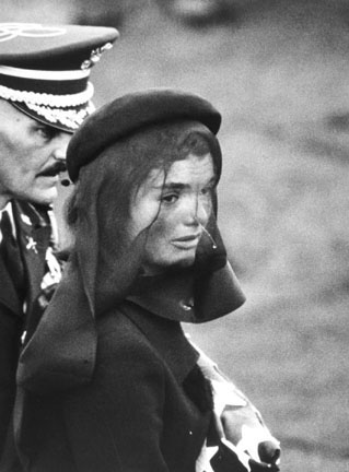 Jackie Kennedy at Funeral